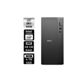 Dell Pro Tower Essential QVT1260 Core i7 14700 48GB RAM 4TB SSD FreeDOS BTO014QVT1260P312 Masaüstü Bilgisayar + PER4 USB Bellek
