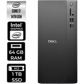 Dell Pro Tower Essential QVT1260 Core i7 14700 64GB RAM 1TB SSD Win11 Pro BTO014QVT1260P354 Masaüstü Bilgisayar + PER4 USB Bellek