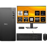 Dell Pro Tower Essential QVT1260 Core i7 14700 64GB RAM 2TB SSD 27" FHD Win11 Pro BTO014QVT1260P955 Masaüstü Bilgisayar + PER4 USB Bellek