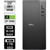 Dell Pro Tower Essential QVT1260 Core i7 14700 GT 1030 4GB 16GB RAM 1TB SSD Win11 Home BTO014QVT1260P442 Masaüstü Bilgisayar + PER4 USB Bellek
