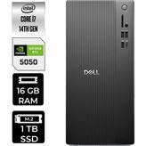 Dell Pro Tower Essential QVT1260 Core i7 14700 RTX 5050 8GB 16GB RAM 1TB SSD Win11 Home BTO014QVT1260P562 Masaüstü Bilgisayar + PER4 USB Bellek