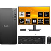 Dell Pro Tower Essential QVT1260 Core I7 14700 Rx 550 4gb 96GB Ram 1tb SSD 27" Fhd WIN11 Home BTO014QVT1260P998 Masaüstü Bilgisayar + Per4 USB Bellek