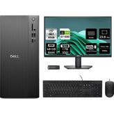 Dell Tower ECT1250 i7 14700 Masaüstü Bilgisayar 48GB RAM 1TB SSD 23.8" FHD FreeDOS + Per4 USB RPLSR007UP730 - Siyah - 24 inç