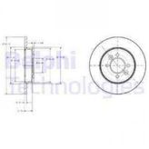 Delphi BG2694 Arka Fren Diski