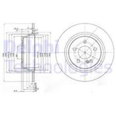 Delphi BG3757 Arka C218 Fren Diski