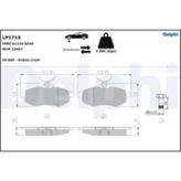 Delphi Fren Balatası On (122MM) C3 03-