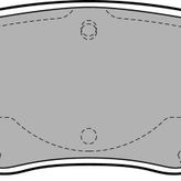 Delphi LP2206 Arka Fren Balatası