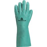 Deltaplus VE802 NITREX VE802 Kimyasal İş Eldiveni 9/10" Beden, Yeşil, 2 Stück
