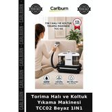 Delux Serisi Torima Halı Ve Koltuk Yıkama Makinesi Tcc02 Beyaz 1In1 Günlük Eşya Temiz Ev Yaşam Alanı