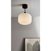 demet habek mylights mylights rustik opal plofonyer tavn avize opal beyaz tekli modern spor avize