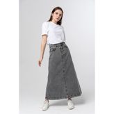 DeMim Gri Denim Etek