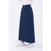 DeMim Maxi Indigo Kot Etek