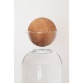Demirhan Home Ahşap Kavanoz Kapağı 7.5 Cm Top Kapaklı Kavanoz Kapağı Karaf Kapağı Çok Amaçlı Ahşap Küre Top