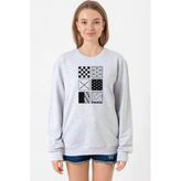 Demon Slayer Anime Patterns Grimelanj Kadın 2ip Sweatshirt