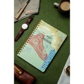 Denden Redactar Yeşil Spiralli Defter, 17X24 cm