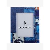 Denim Patchwork Resim Çerçevesi 20.5x25.5 cm