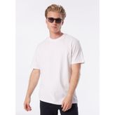 Denim Trip Rahat Fit Basic Beyaz Erkek T-Shirt