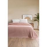 Denizli Concept Pera Yatak Örtüsü/pike Pudra Pembe