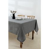 DENİZLİ CONCEPT Selendi Masa Örtüsü Siyah 150x220