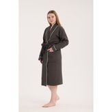 Denizli Concept Unisex Soho Pike Bornoz Antrasit - S - M
