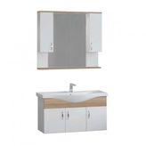 Denko Akyazı 100 cm Mdf Alize Banyo Dolabı Takımı