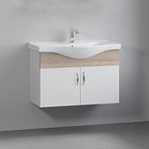 Denko Akyazı 80 cm Mdf Alize Banyo Dolabı Takımı