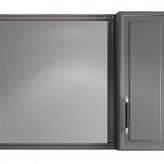 Denko Albatros 100 cm Mdf Gri Banyo Dolabı
