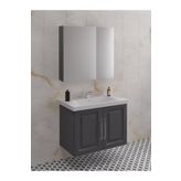 Denko Antrasit Gri Royal 80 cm Banyo Dolabı Takımı