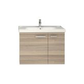 Denko Banyo Terra 80 cm Siyah Banyo Dolabı