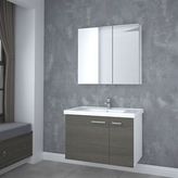 Denko Banyo Terra Açık Meşe 90 cm Banyo Dolabı
