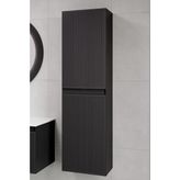 Denko Belgrad 40 Cm (Antrasit) Banyo Çamaşır Boy Dolabı