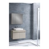 Denko Etna 80 cm Kül Gri Banyo Dolabı