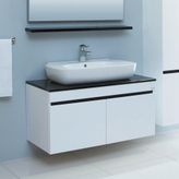 Denko Helena 100 cm Beyaz Alt Modül Banyo Dolabı