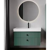 Denko Marsilya 100 Cm (Beyoğlu Yeşil) Banyo Dolabı Takımı