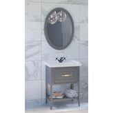 Denko Öykü 65 Cm (Antrasit) Banyo Dolabı Takımı