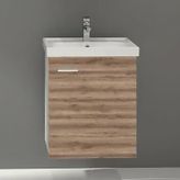 Denko Terra 50 cm Mdf Alize Banyo Dolabı Alt Modül ve Lavabo