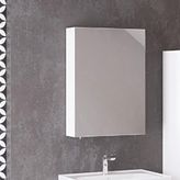Denko Terra 60 Cm Mdf Beyaz Banyo Dolabı Aynalı Üst Modülü