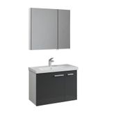 Denko Terra 80 cm Mdf Banyo Dolabı Takımı