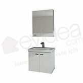 Denko Terra Roma 65 cm Beyaz Banyo Dolabı