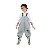 Denokids İnşaat Aracı Erkek Çocuk Su Geçirmez Yağmur Tulumu