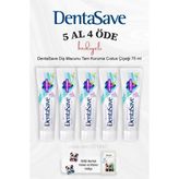 Dentasave Diş Macunu Tam Koruma Çiçeği 75 ml 5 Al 4 Öde ve Rosie Pamuk - 1