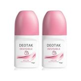 Deotak 2x35 ml İnvisible Kadın Roll On Deodorant