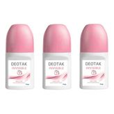 Deotak 3x35 ml İnvisible Kadın Roll On Deodorant
