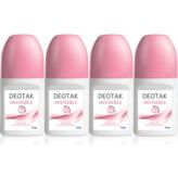 Deotak 4x35 ml Invisible Bayan Roll-on Deodorant