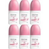Deotak Invisible Kadın Roll-On Deodorant 6 x 35 ML