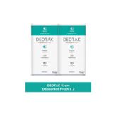 Deotak Krem Deodorant Fresh X 2 Pkt P06525