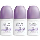 Deotak Original Women 3x35 ml Roll-On Deodorant