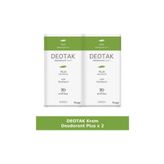 Deotak Plus 2'li 35 ml Antiperspirant Krem Deodorant