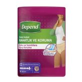 Depend L Beden 54 Adet Kadın Emici Külot