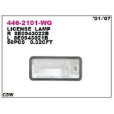 Depo Plaka Lambası Sağ Audi A3 2003-2008/A4 2001-2007/A6 2009-2011